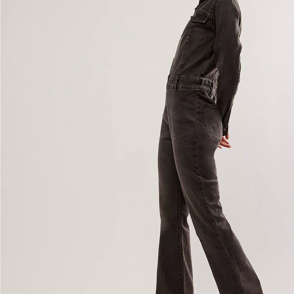Wrangler Black Denim Catsuit jumpsuit - Picture 5 of 8